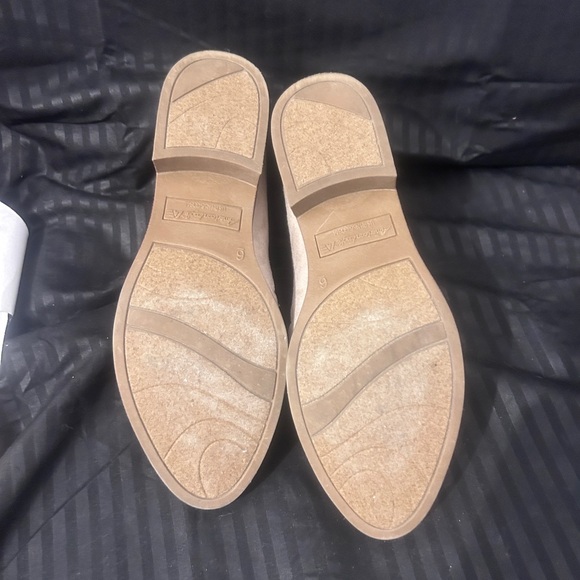 American Eagle By Payless Taupe Suede Side-Zip Flats - Picture 5 of 6